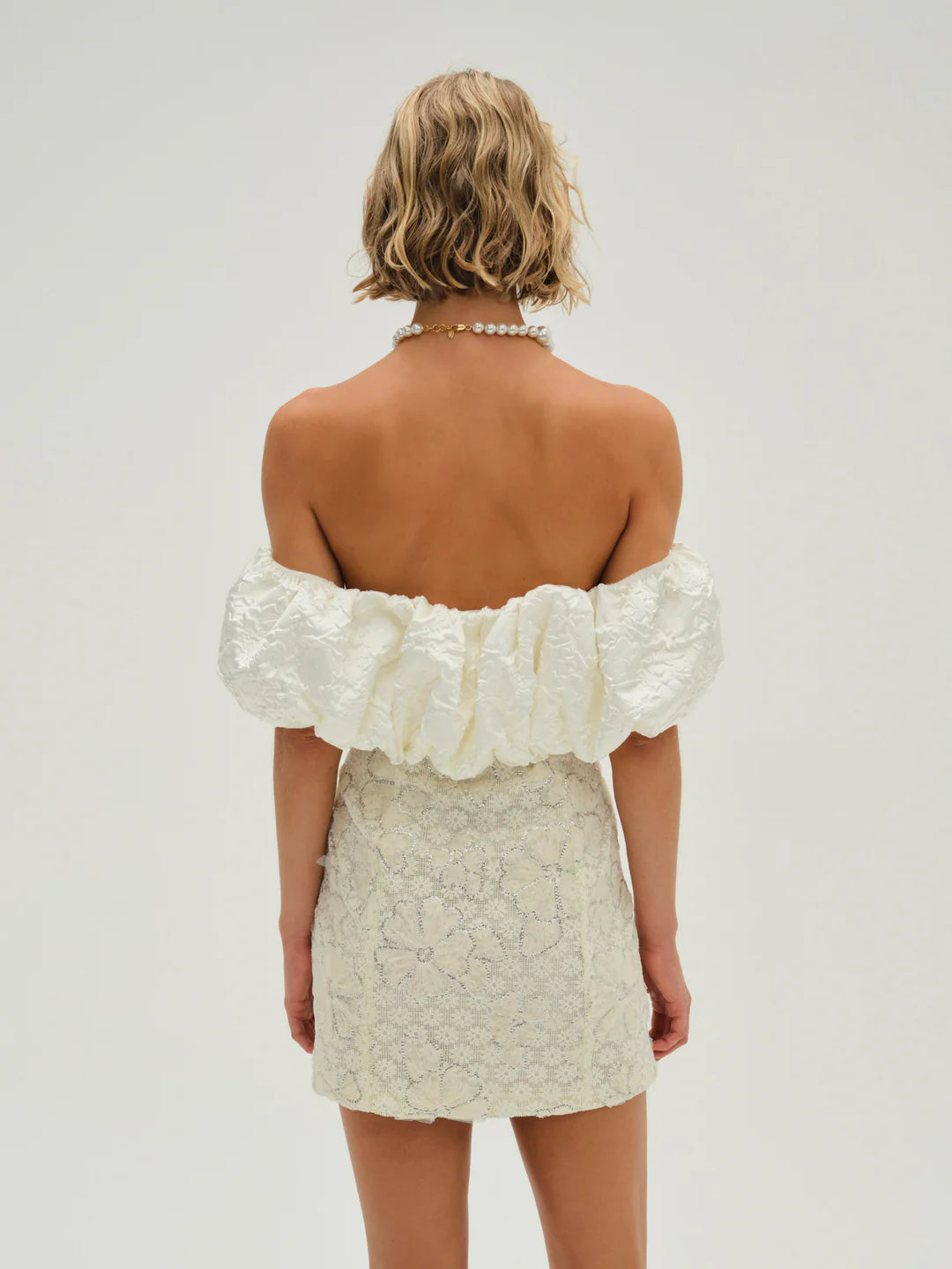 Snowflake Daisy Mini Dress