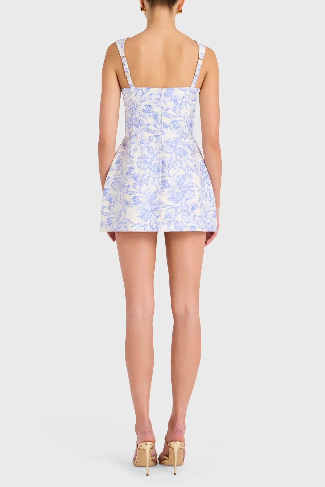 Sunset Oasis Mini Dress Blue